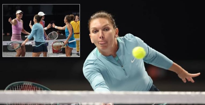 Halep już na równi z Ostapenko. Rumunia oszalała. Wystarczyło, że tam była Świątek