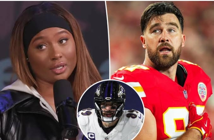 Travis Kelce’s ex-girlfriend Kayla Nicole says she wants the Chiefs to LOSE against the Bills just because she and Travis Kelce Recently